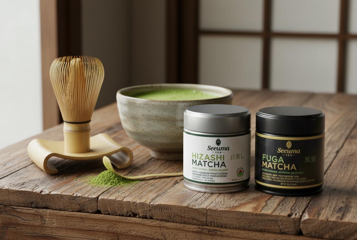 Seeuma Tea Hizashi Fuga Matcha Package Bundle