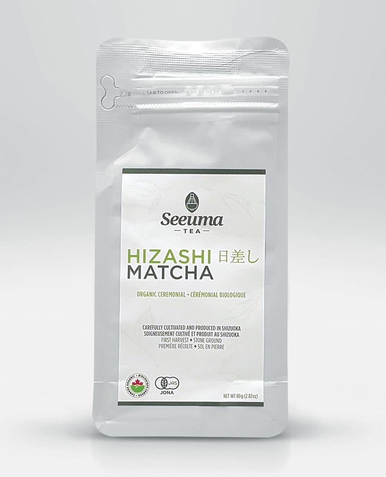 Seeuma Tea Hizashi Matcha 80g Bag Front